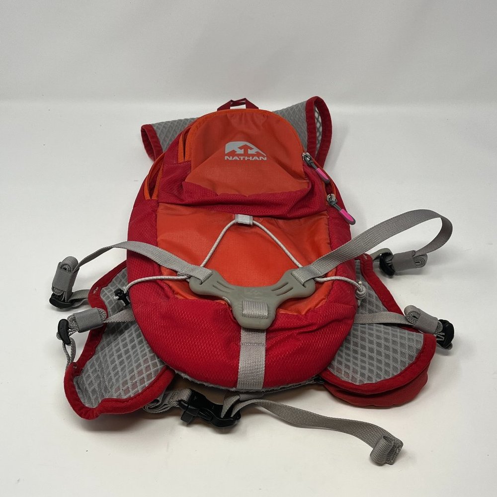 Nathan running backpack small red orange